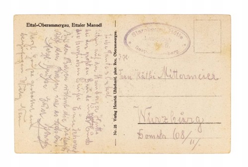 ETTAL, NIEMCY - GÓRY / WURZBURG l. 20/30