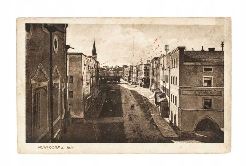 MUHLDORF AM INN, NIEMCY - MIASTO / POZNAŃ 1917