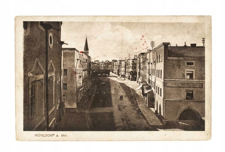 MUHLDORF AM INN, NIEMCY - MIASTO / POZNAŃ 1917
