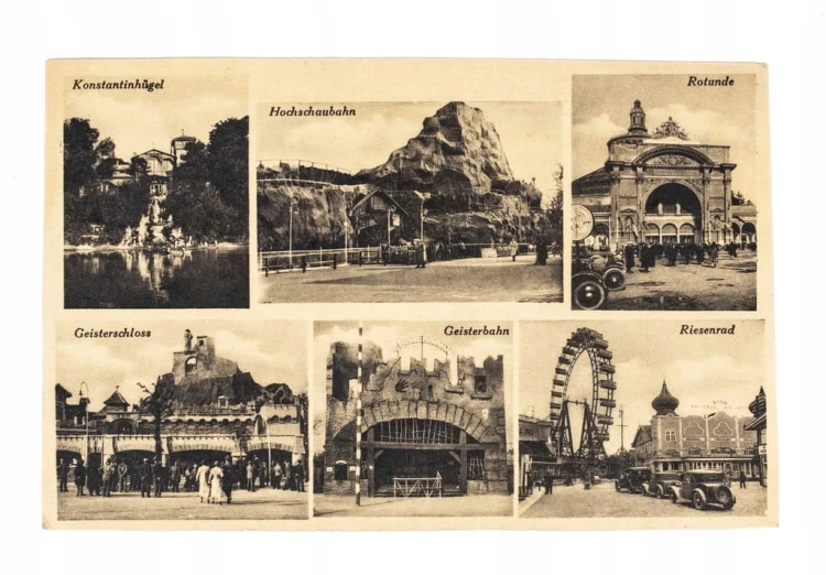 WIEDEŃ, AUSTRIA - WIENER PRATER l. 20/30