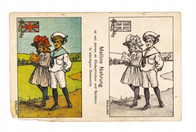 ANGLIA - JEDZENIE MELLINA / WARSZAWA 1913