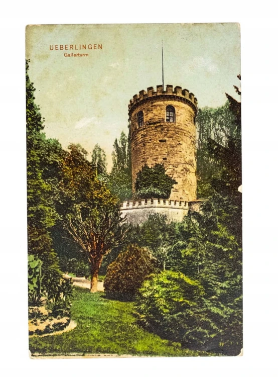 UBERLINGEN, NIEMCY - WIEŻA GALLERTURM 1908