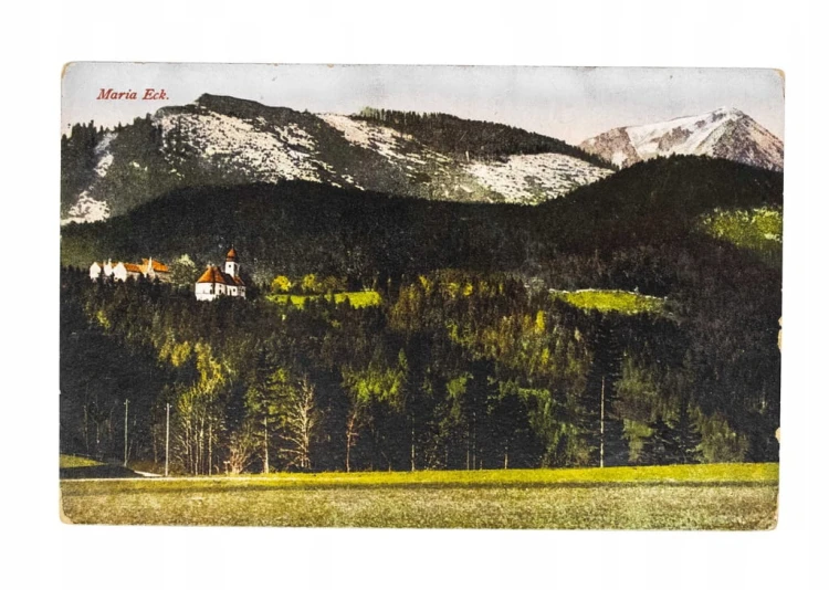 BAWARIA, NIEMCY - KLASZTOR MARIA ECK, GÓRY / POZNAŃ 1918