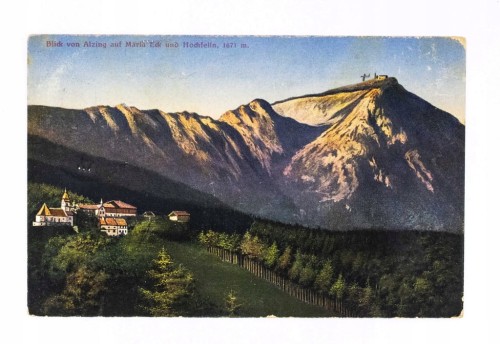 BAWARIA, NIEMCY - KLASZTOR MARIA ECK, GÓRY / POZNAŃ 1917