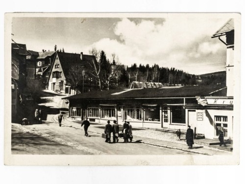 KARPACZ - FRAGMENT UZDROWISKA 1955 PRL SFOS