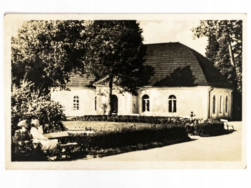 DUSZNIKI-ZDRÓJ - DWOREK IM. FRYDERYKA CHOPINA LATA 40. / 50. PRL SFOS