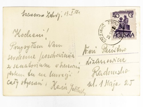 SZCZAWNO-ZDRÓJ - DOM ZDROJOWY, DOM FWP ERA, SANATORIA NR 4 I 3 1958 PRL