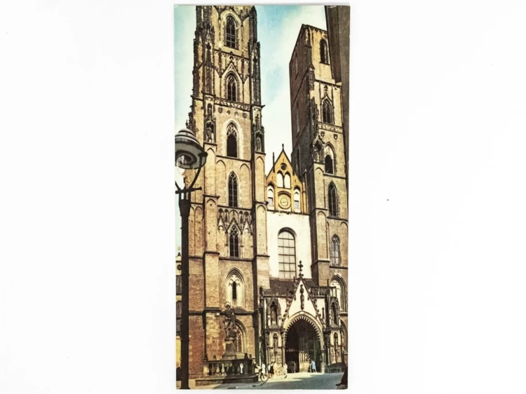 WROCŁAW - KATEDRA ŚW. JANA CHRZCICIELA LATA 60. PRL