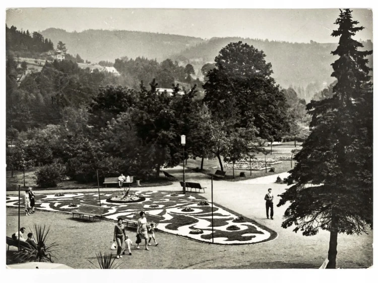 WISŁA - PARK MIEJSKI 1970 PRL