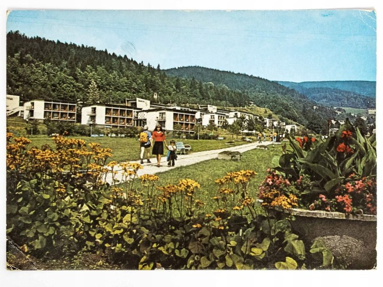 USTROŃ JASZOWIEC - DOMY WYPOCZYNKOWE LATA 70. PRL
