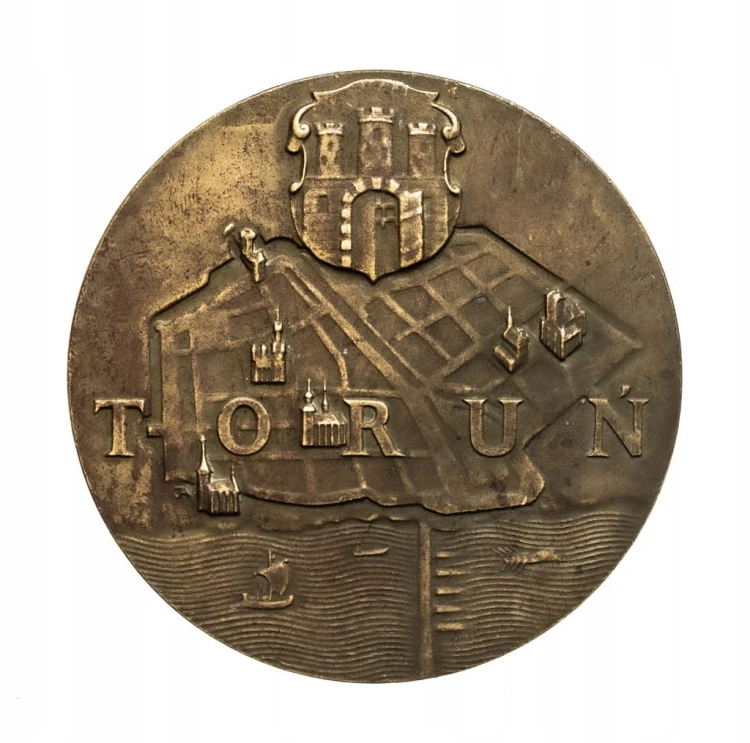 MEDAL XIV OGÓLNOPOLSKA WYSTAWA FILATELISTYCZNA, TORUŃ 1983