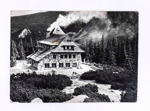 TATRY - SCHRONISKO PTTK MUROWANIEC NA HALI GĄSIENICOWEJ 1964
