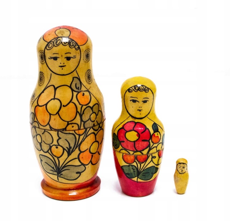 STARA DREWNIANA MATRIOSZKA