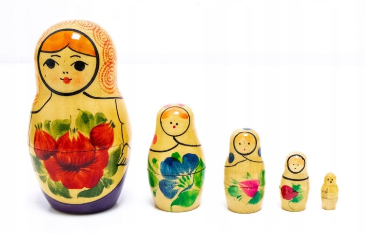 STARA DREWNIANA MATRIOSZKA