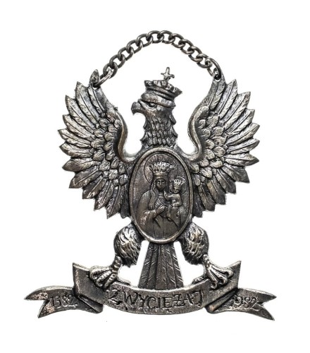 ORZEŁ PATRIOTYCZNY Z MATKĄ BOSKĄ CZĘSTOCHOWSKĄ, ZWYCIĘŻAJ 1382-1982