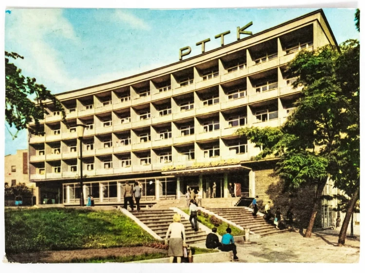 KRAKÓW - DOM TURYSTY PTTK OBECNIE HOTEL WYSPIAŃSKI 1968 PRL