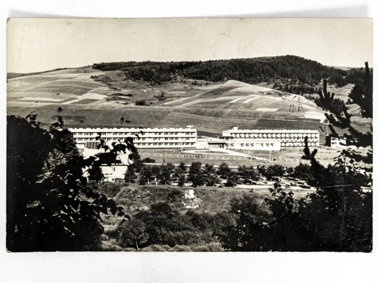 MUSZYNA - DOM WCZASOWY KOLEJARZ 1966 PRL