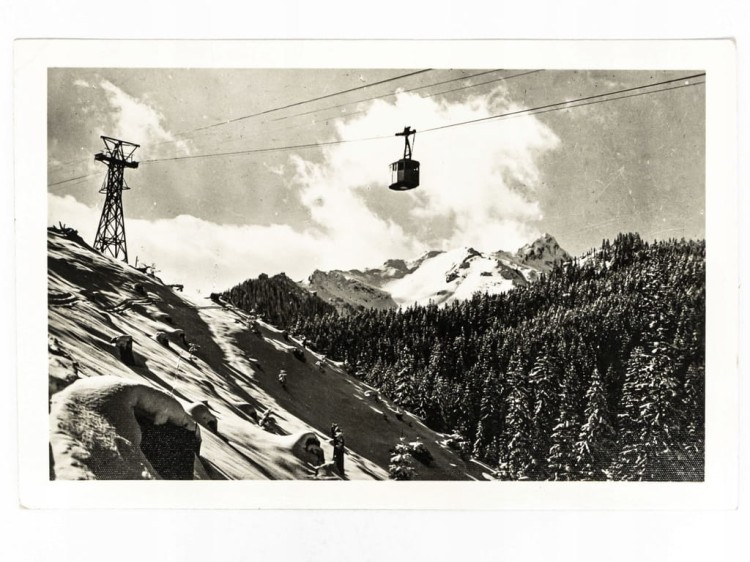 TATRY - KOLEJKA LINOWA NA KASPROWY WIERCH LATA 50. / 60. PRL CEGIEŁKA SFOS