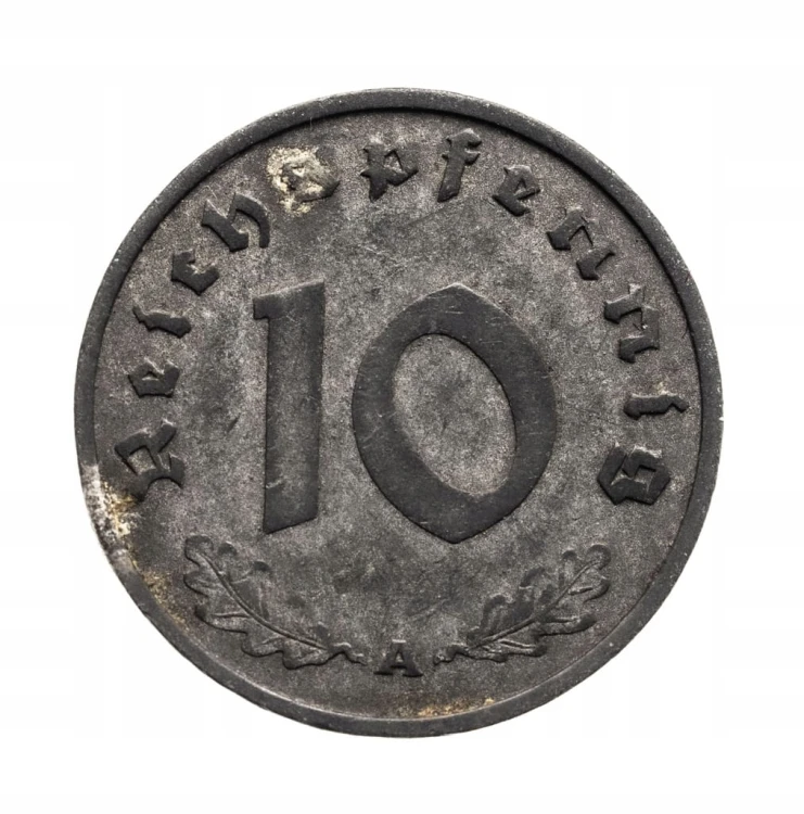 Niemcy, III Rzesza, 10 Reichspfennig 1941 A, Berlin.