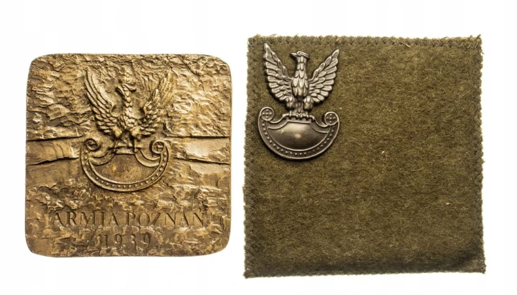 Medal Armia Poznań 1939 + orzełek LWP