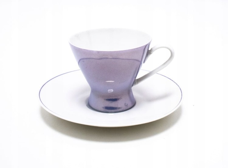 ZESTAW STAREJ PORCELANY, FILIŻANKA I PODSTAWEK ROSENTHAL