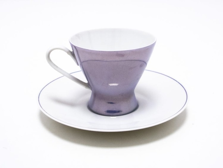 ZESTAW STAREJ PORCELANY, FILIŻANKA I PODSTAWEK ROSENTHAL