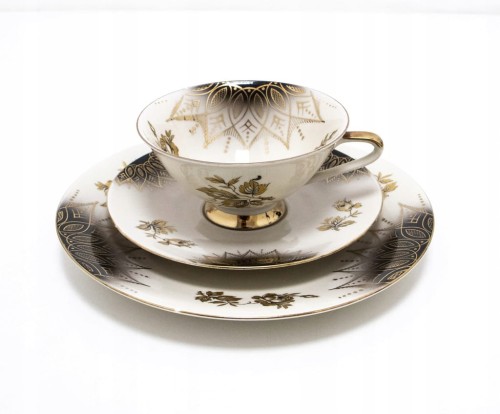ZESTAW STAREJ PORCELANY, TRIO BAREUTHER