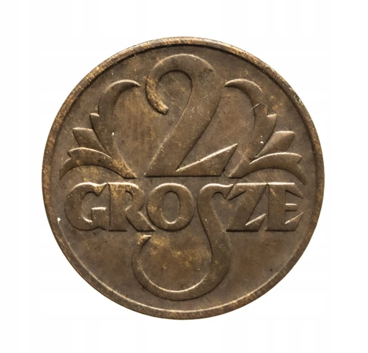 Polska, II Rzeczpospolita, 2 grosze 1939, Warszawa