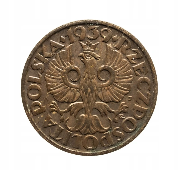 Polska, II Rzeczpospolita, 2 grosze 1939, Warszawa