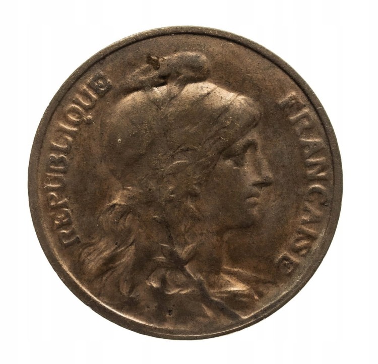 Francja, Trzecia Republika (1870-1941), 10 centymów 1915, Paryż