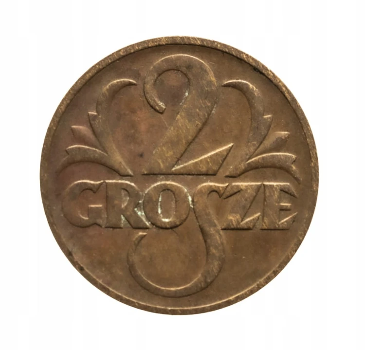 Polska, II Rzeczpospolita, 2 grosze 1937, Warszawa