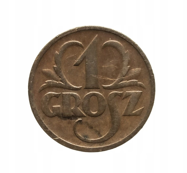 Polska, II Rzeczpospolita, 1 grosz 1937, Warszawa