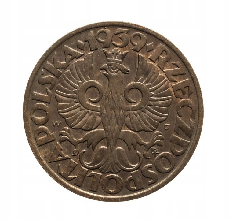 Polska, II Rzeczpospolita, 5 groszy 1939, Warszawa