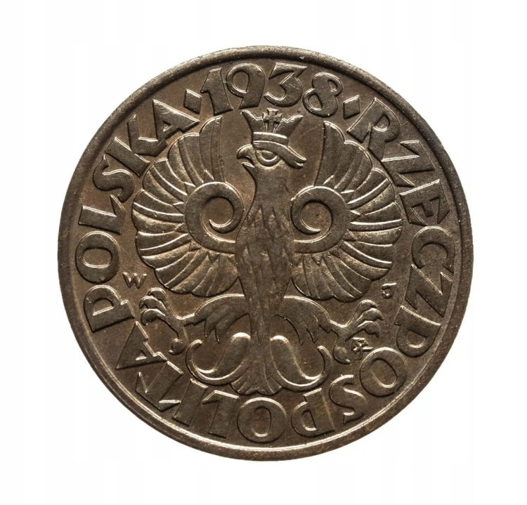 Polska, II Rzeczpospolita, 5 groszy 1938, Warszawa