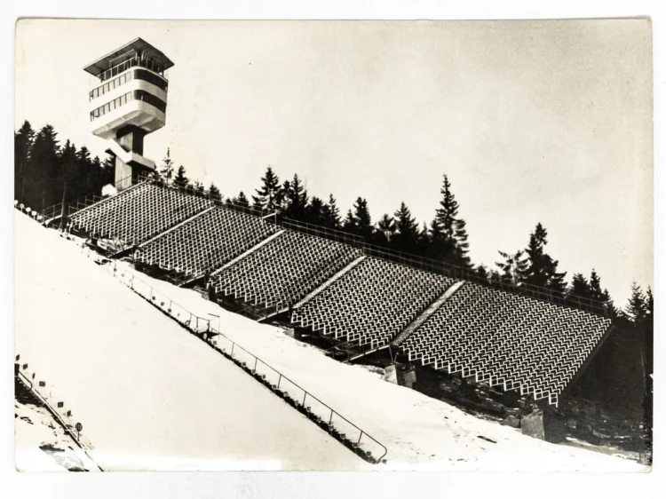 ZAKOPANE - SKOCZNIA NARCIARSKA WIELKA KROKIEW 1974 PRL
