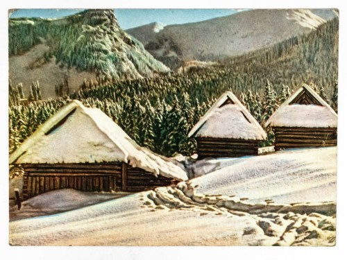 TATRY - SZAŁASY NA KALATÓWKACH LATA 60. PRL