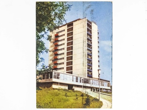 SZCZAWNICA - SANATORIUM HUTNIK OBECNIE HOTEL PIENINY GRAND 1966 PRL