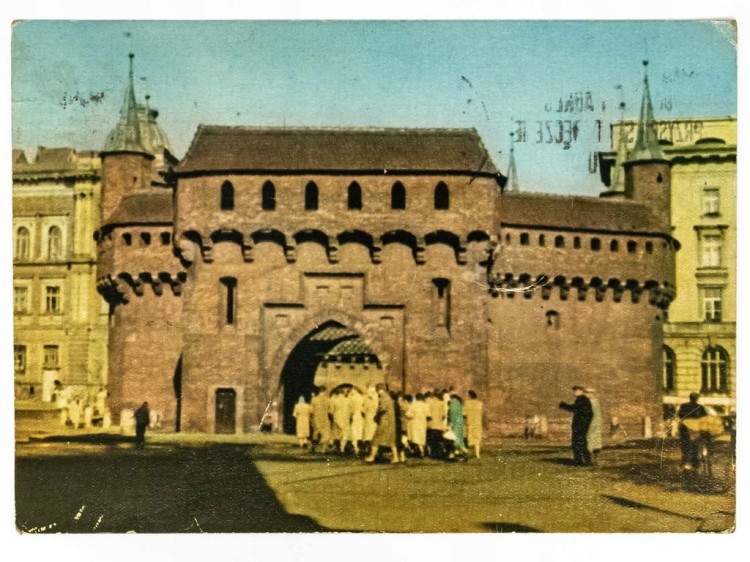 KRAKÓW - BARBAKAN 1961 PRL
