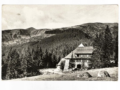 TATRY - SCHRONISKO PTTK NA POLANIE CHOCHOŁOWSKIEJ LATA 60. PRL
