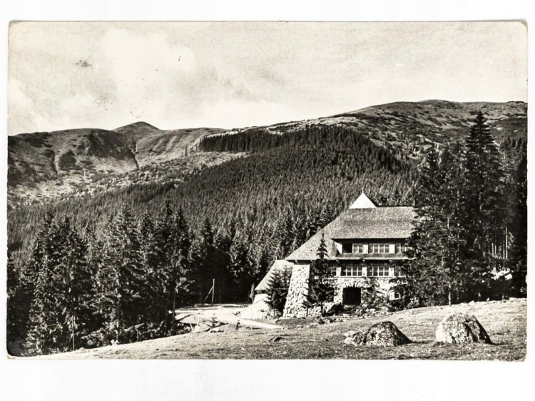 TATRY - SCHRONISKO PTTK NA POLANIE CHOCHOŁOWSKIEJ LATA 60. PRL