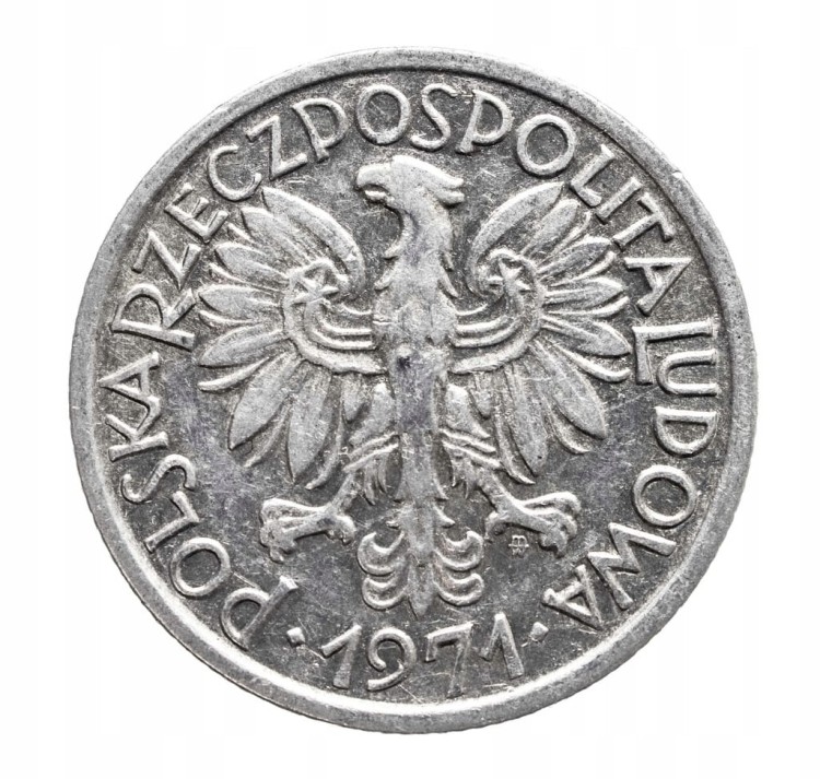 Polska, PRL (1944-1989), 2 złote 1971 Jagody, Warszawa