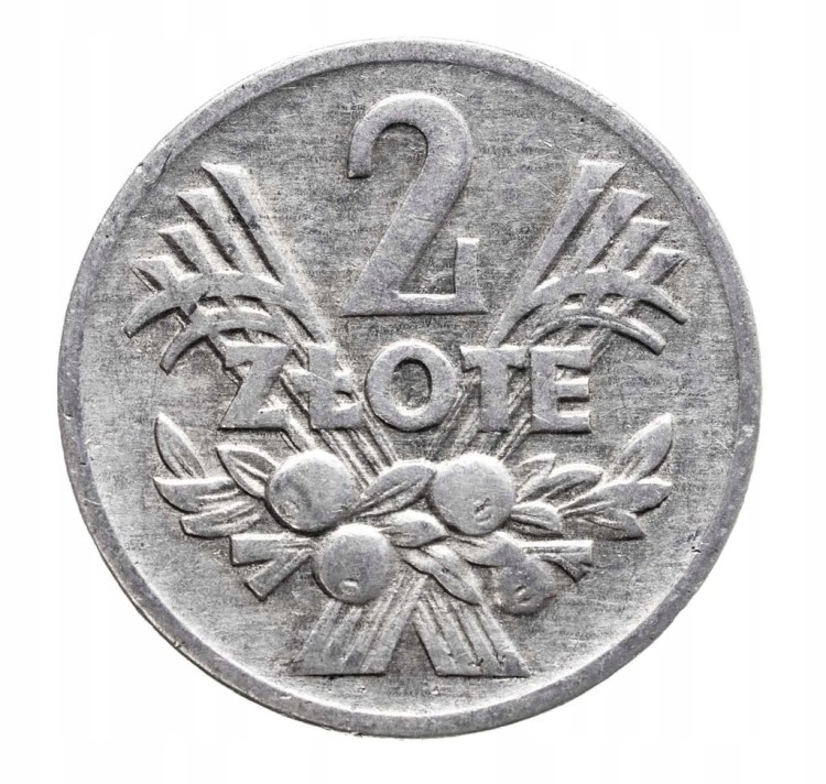 Polska, PRL (1944-1989), 2 złote 1959 Jagody, Warszawa