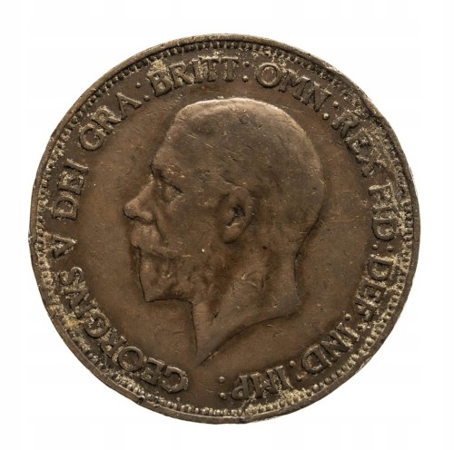 Wielka Brytania, Jerzy V, 1 penny, 1936 rok.