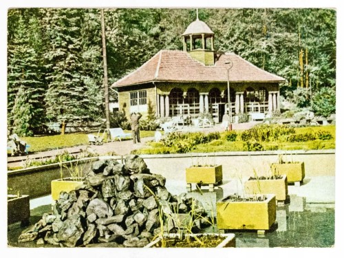KRYNICA-ZDRÓJ - PIJALNIA JANA I JÓZEFA LATA 60. PRL