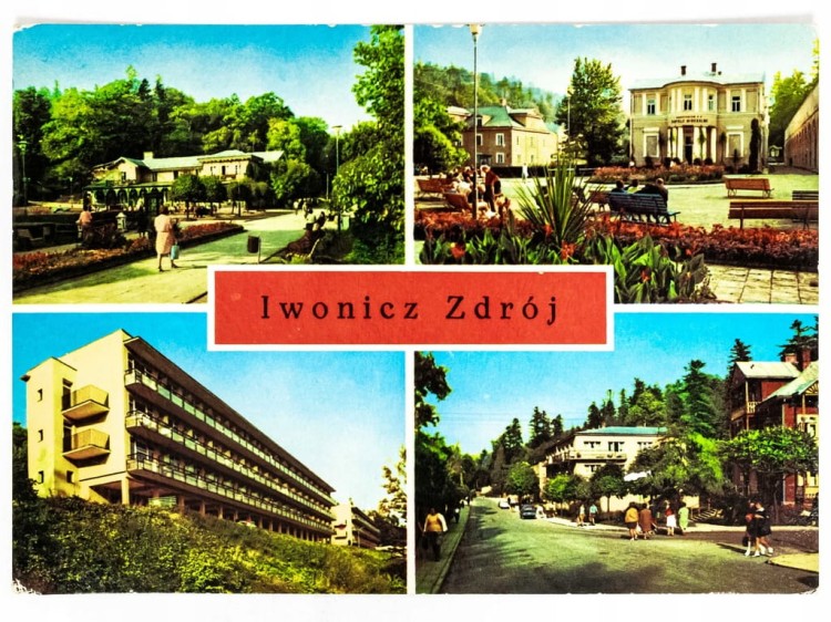 IWONICZ-ZDRÓJ - SANATORIUM ZW SPÓŁ INWALIDÓW UL ZDROJOWA LATA 70. / 80. PRL