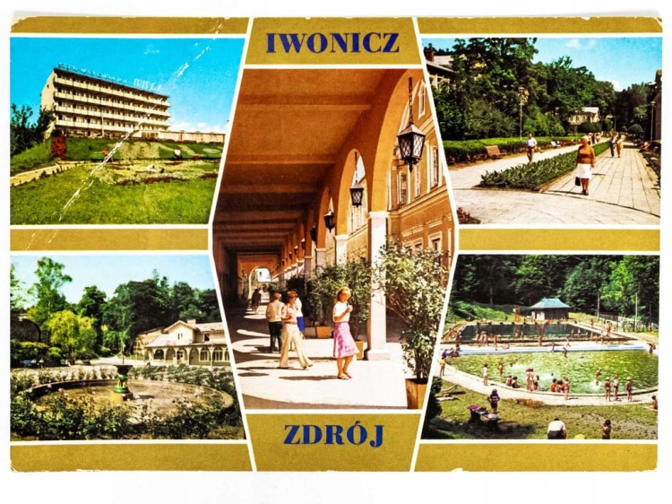 IWONICZ-ZDRÓJ - SANATORIUM WISŁA PL DIETLA BASEN MIEJSKI LATA 70. / 80. PRL