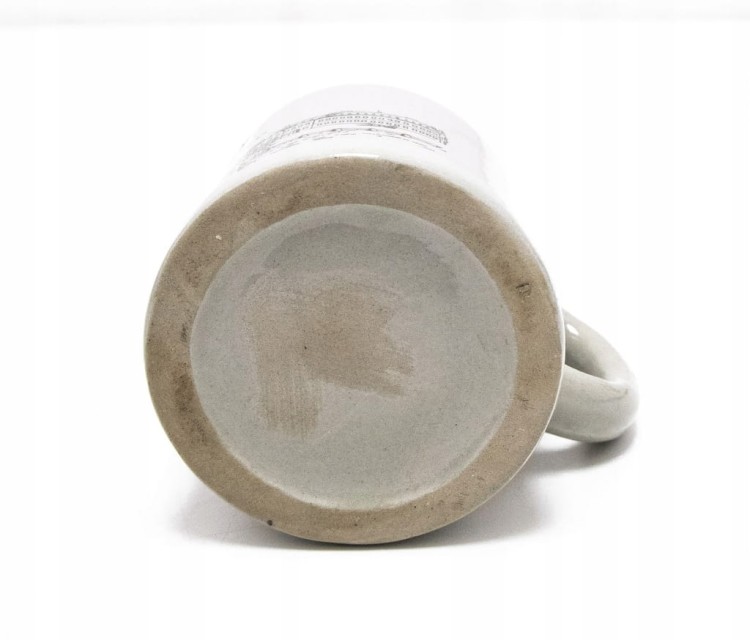 STARY CERAMICZNY KUFEL - PIWO KARLSBERG