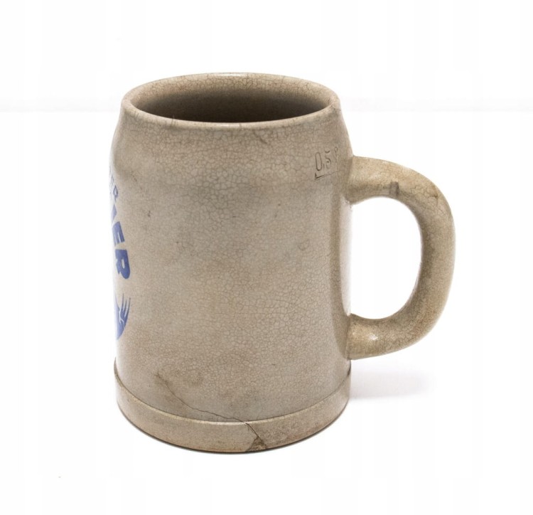 STARY CERAMICZNY KUFEL - PIWO UNION-BIER, DORTMUND