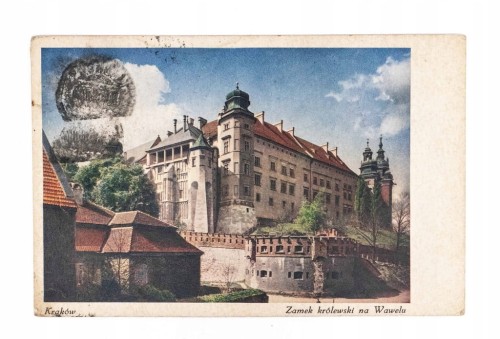 KRAKÓW - ZAMEK KRÓLEWSKI NA WAWELU II RP
