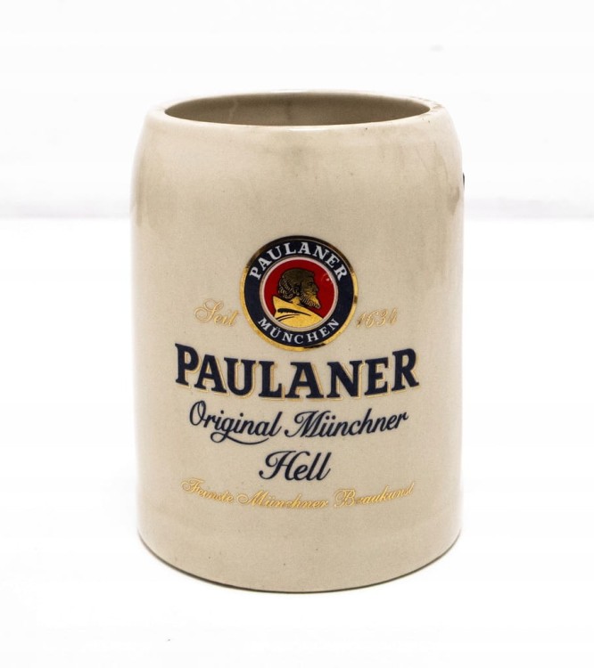 STARY CERAMICZNY KUFEL - PIWO PAULANER, MONACHIUM